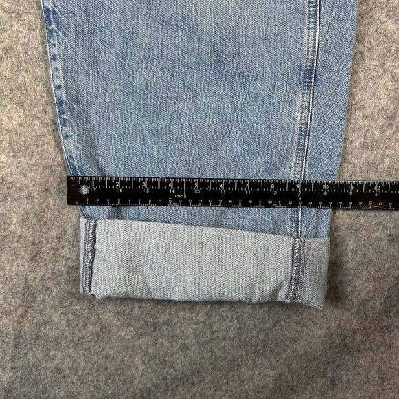 Adriano Goldschmied Jeans Womens 32 Mercer Cuffed High Rise Barrel Wide Leg - Picture 6 of 13